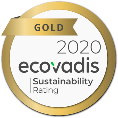 ecovadis gold reward logo